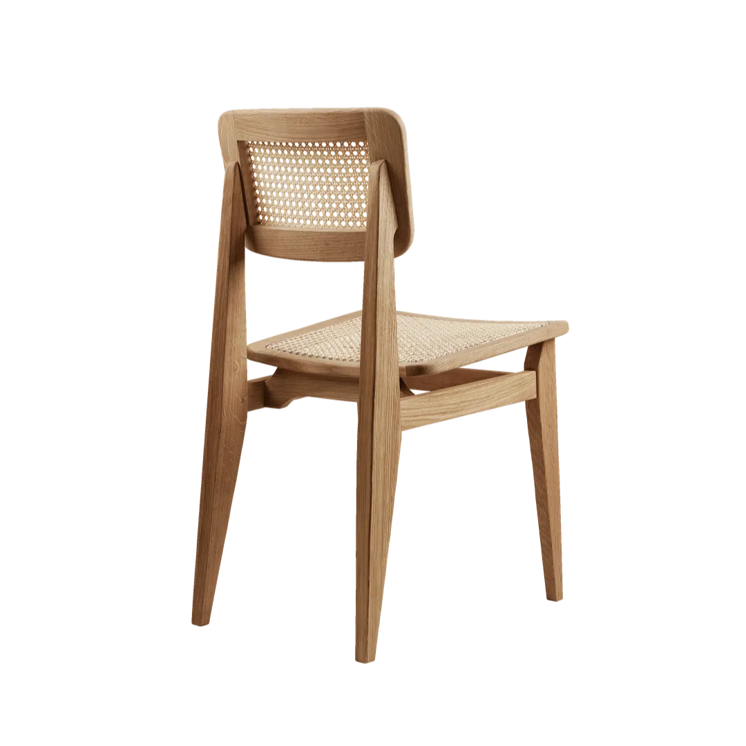 C-Chair Dining Chair, All French Cane