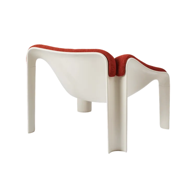 F300 Lounge Chair, Alabaster White