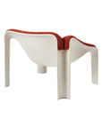 F300 Lounge Chair, Alabaster White