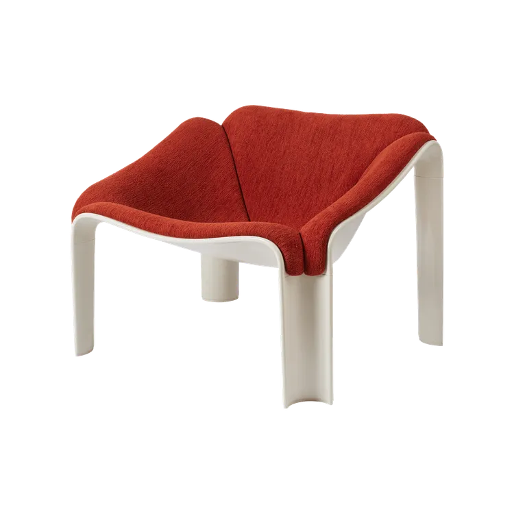 F300 Lounge Chair, Alabaster White