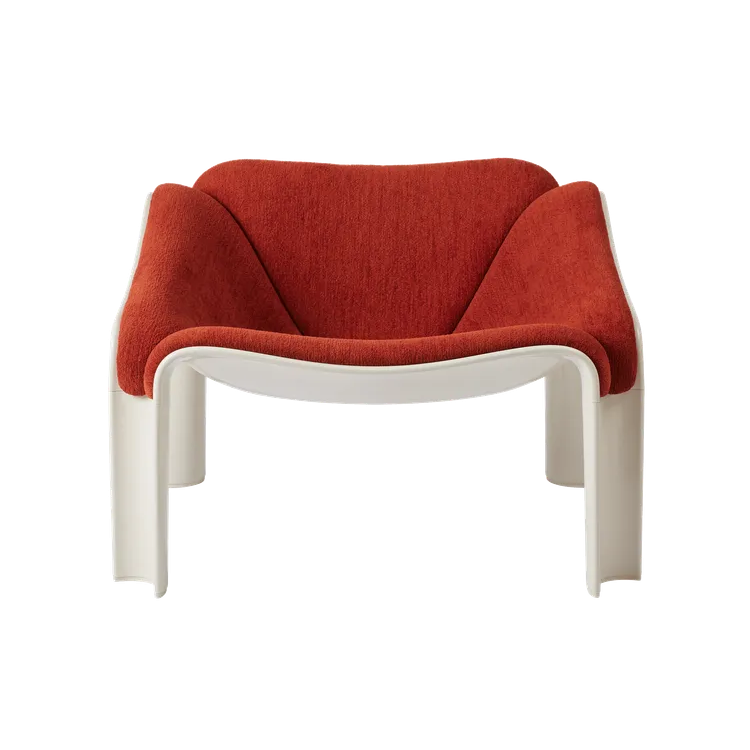 F300 Lounge Chair, Alabaster White