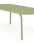 Ex-Display Groove Outdoor Large Obround Table and Groove Outdoor Side Chairs