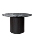 Moon Dining Table, Grey Emperador Marble