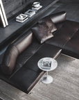 Matic Three Seat Modular Sofa, Leather