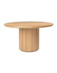 Moon Dining Table, Solid Oak Oiled