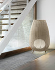 Ex.Display Amphora 02 Outdoor Floor Lamp, Light Beige