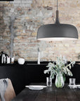 Acorn pendant lamp, Matte Grey