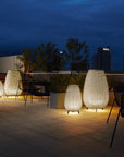 Ex.Display Amphora 02 Outdoor Floor Lamp, Light Beige