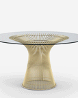 Platner Dining Table, Gold
