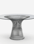 Platner Dining Table, Nickel