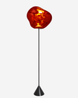 Melt Cone Slim Floor Light, Polished Polycarbonate