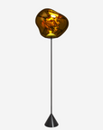 Melt Cone Slim Floor Light, Polished Polycarbonate