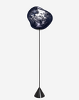 Melt Cone Slim Floor Light, Polished Polycarbonate
