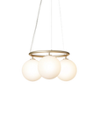 Miira 3 Circular Chandelier, Opal