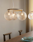 Miira 3 Circular Chandelier, Optic