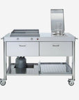 OUT130-C60+C60/1 Outdoor Stainless Steel Cooking Kitchen Island