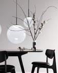 Globe Opalscent Pendant 50cm