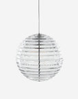 Press Sphere Pendant, Clear