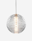 Press Sphere Pendant, Clear