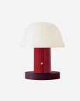 Setago JH27 Portable table lamp, Maroon and Grape