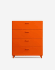 Relief Chest of Drawers on Legs, Wide
