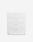Relief Chest of Drawers on Legs, Wide