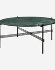 TS Coffee Table, Large Round Black Frame