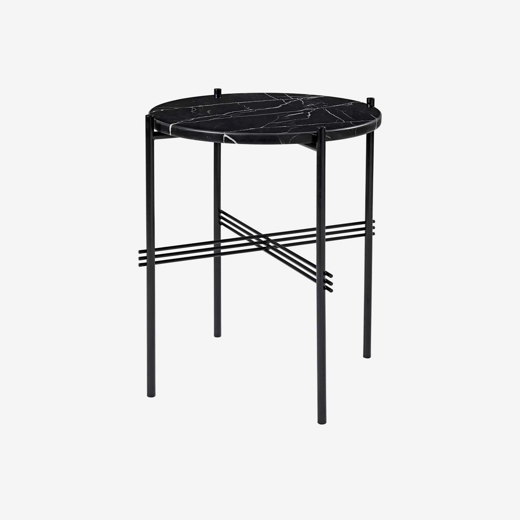 TS Side Table, Black Frame