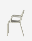 Groove Arm Chair, Putty
