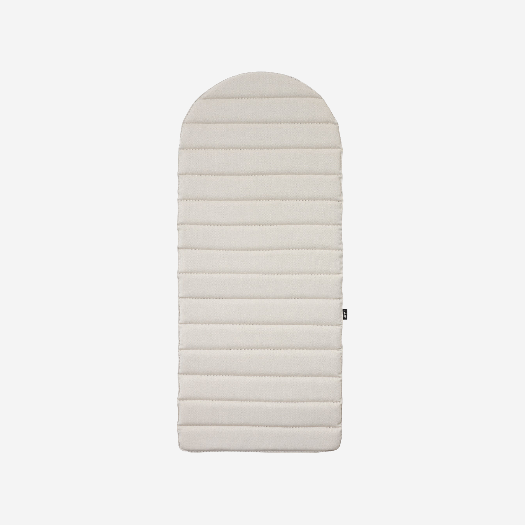 Groove Full Seat Cushion, Putty