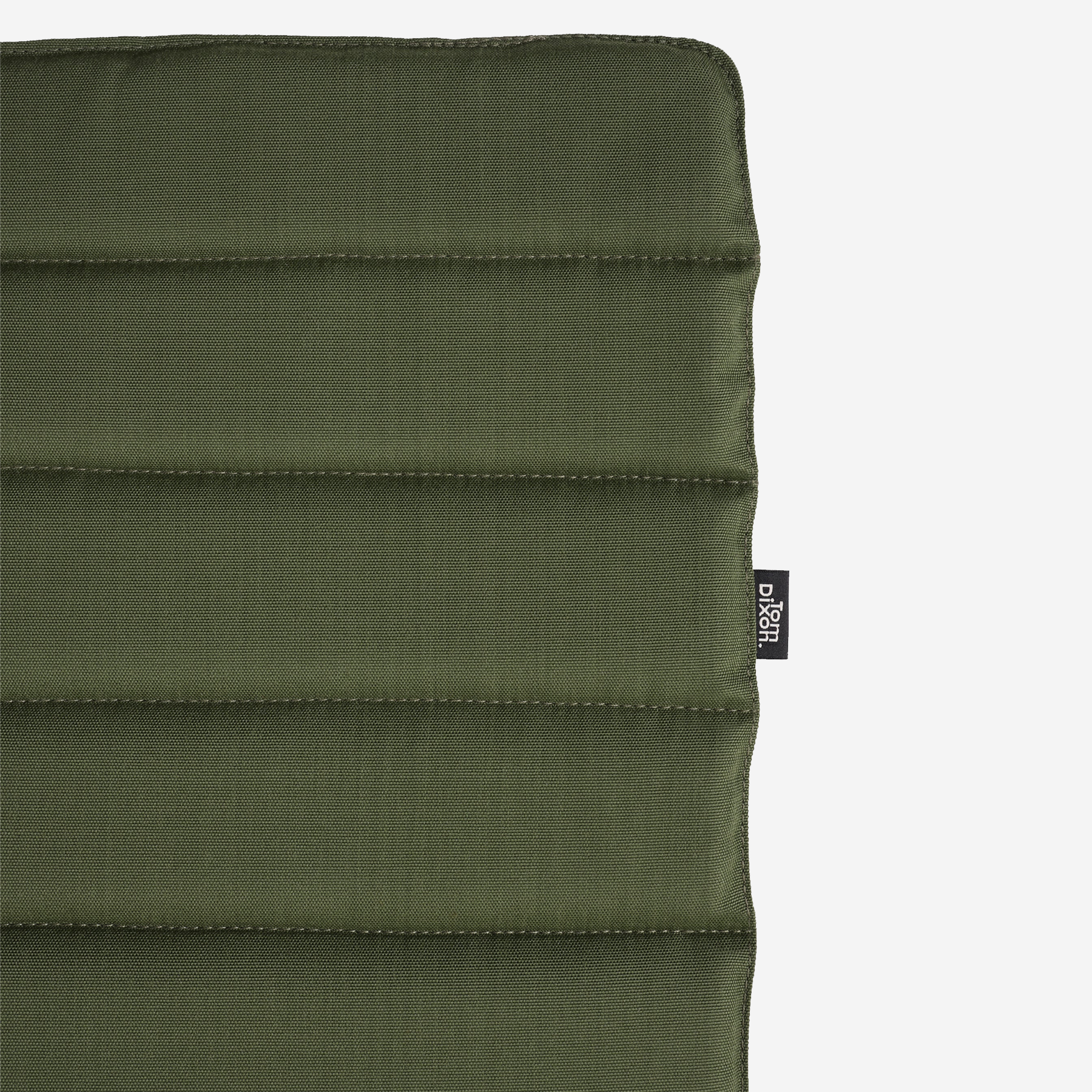 Groove Seat Cushion, Moss