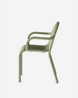 Groove Arm Chair, Moss