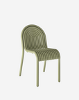 Groove Side Chair, Moss