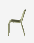 Groove Side Chair, Moss