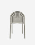 Groove Side Chair, Putty