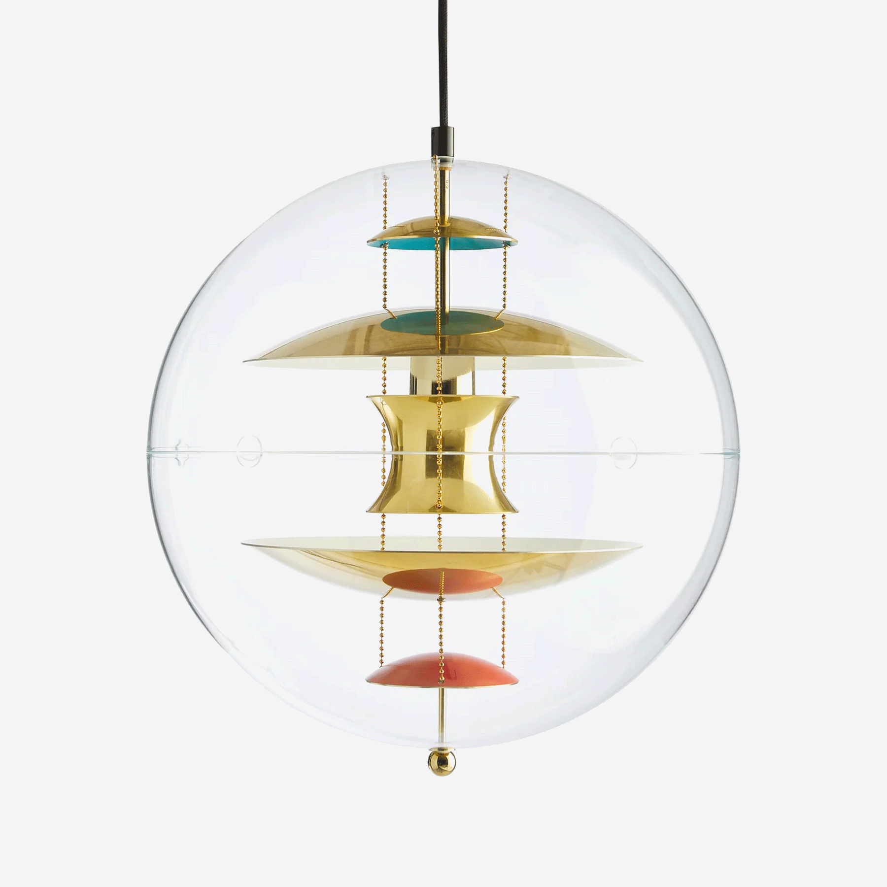 VP Globe Pendant Light, Brass
