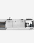 OUT330/1 Outdoor Stainless Steel Washing and Cooking Kitchen Island
