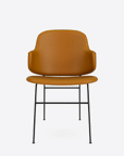 The Penguin Dining Chair, Fully Upholsetered Leather