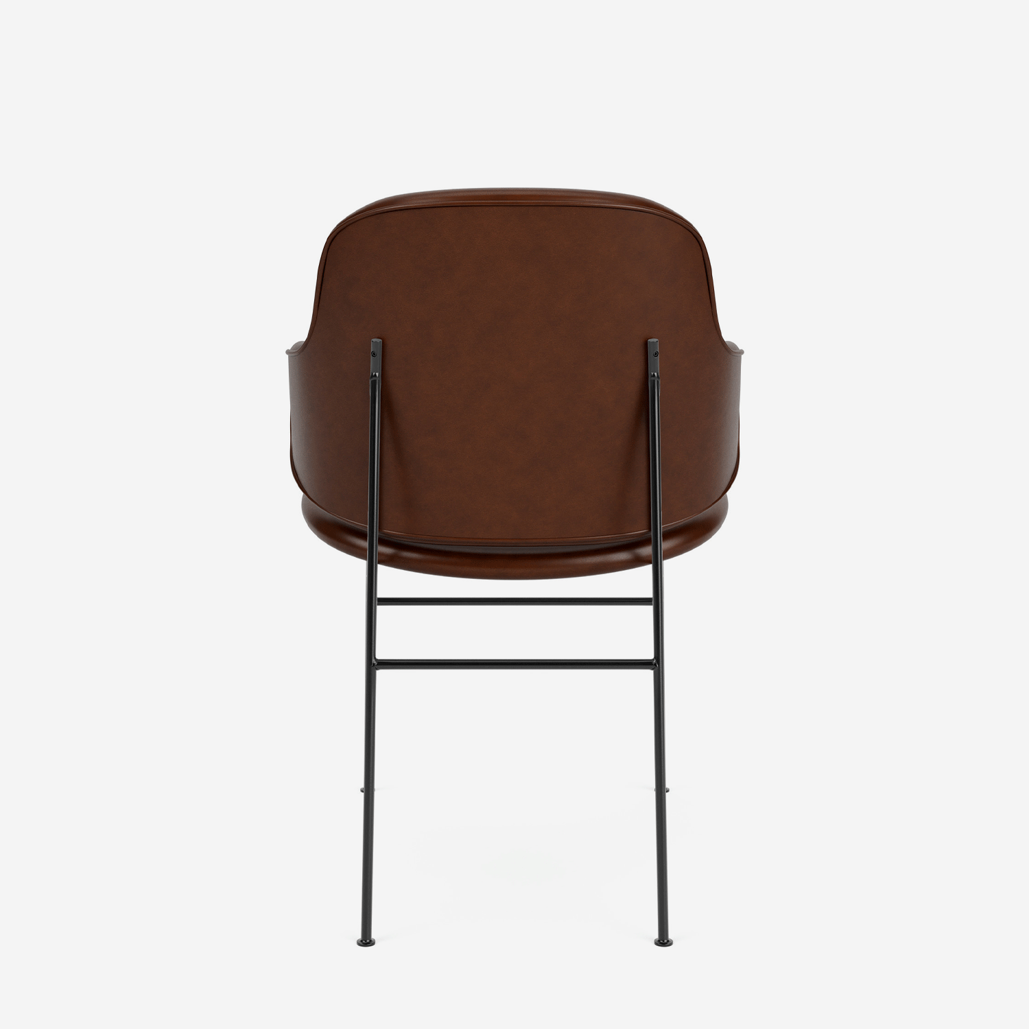 The Penguin Dining Chair, Fully Upholsetered Leather