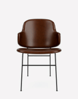 The Penguin Dining Chair, Fully Upholsetered Leather