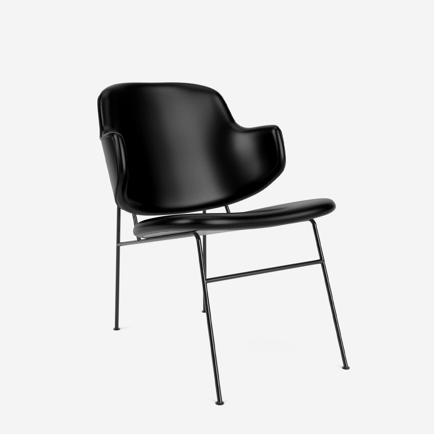 The Penguin Lounge Chair, Fully Upholsetered Leather