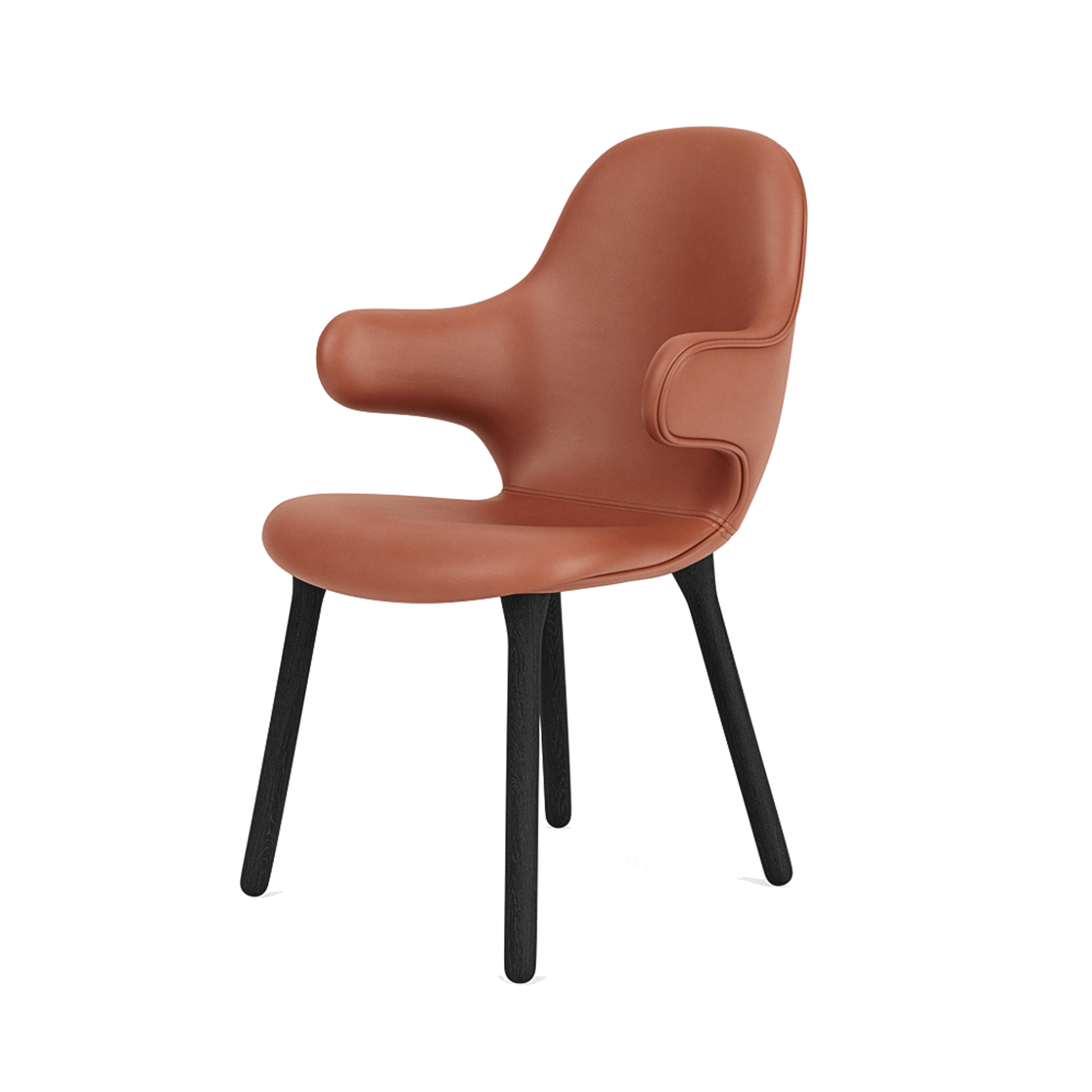 Catch JH1 chair, solid oak legs - Moleta Munro Limited