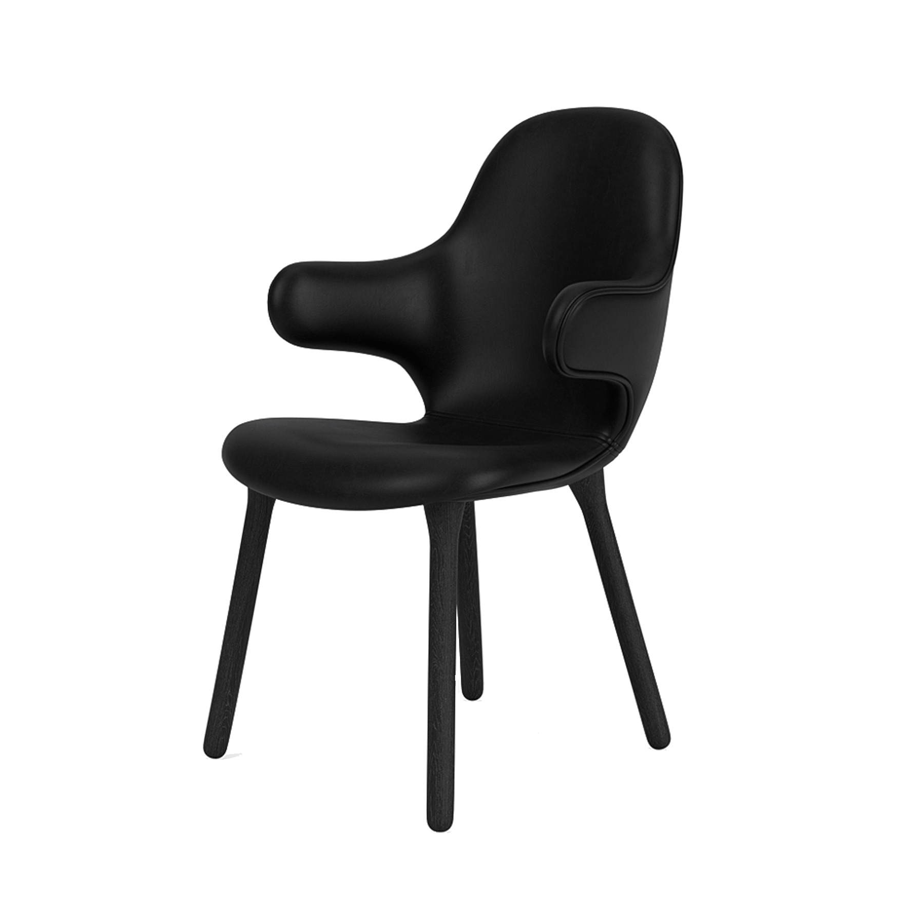 Catch JH1 chair, solid oak legs - Moleta Munro Limited