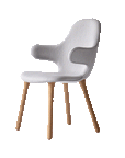 Catch JH1 chair, solid oak legs - Moleta Munro Limited