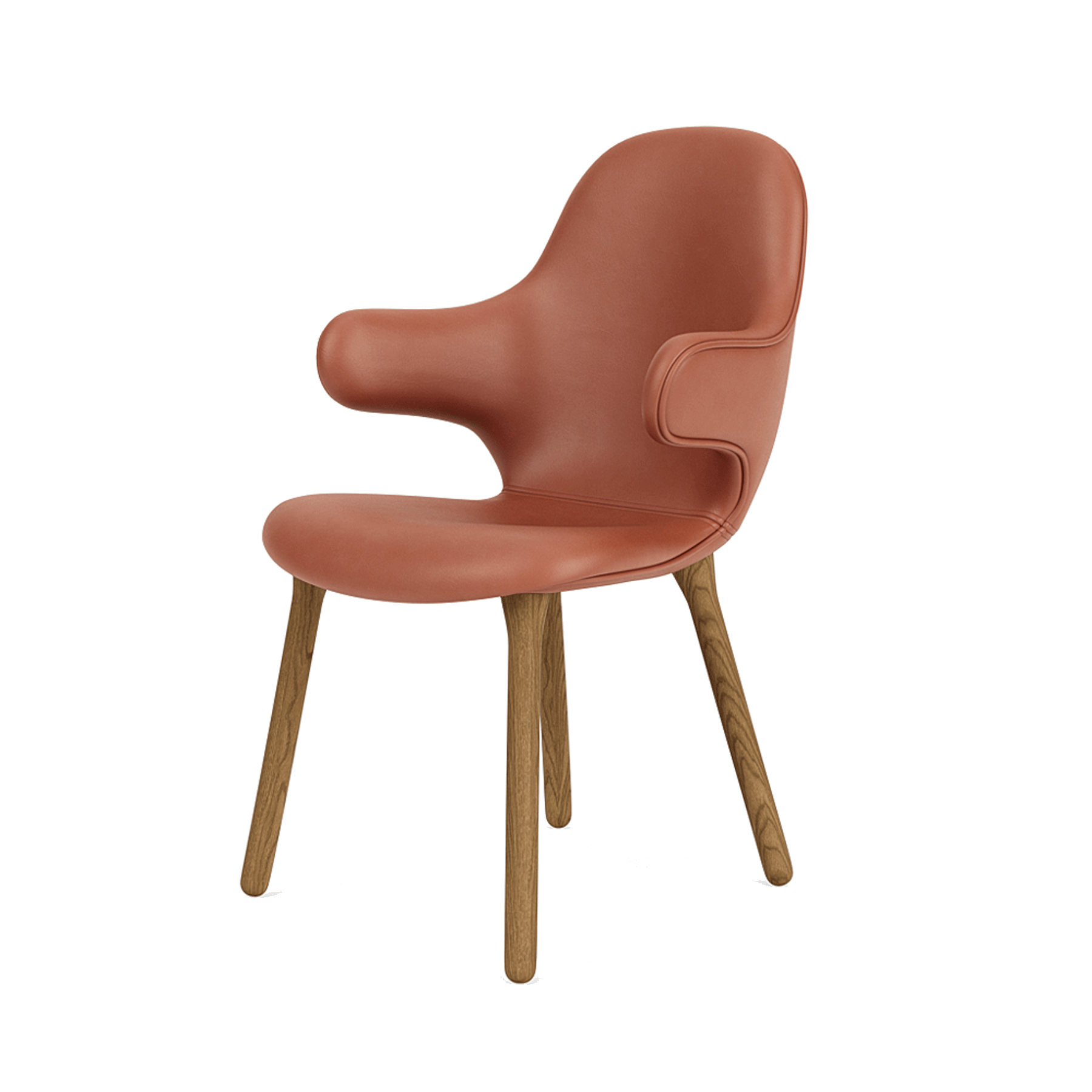 Catch JH1 chair, solid oak legs - Moleta Munro Limited