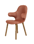 Catch JH1 chair, solid oak legs - Moleta Munro Limited
