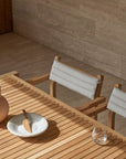 AH502 Outdoor Dining Chair with Armrest & Cushion
