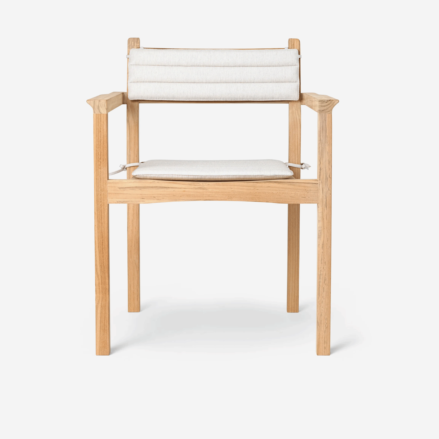 AH502 Outdoor Dining Chair with Armrest & Cushion