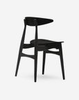 CH33T Chair, oak painted black - Moleta Munro Limited