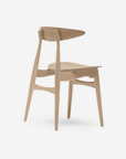 CH33T Chair, white oiled oak - Moleta Munro Limited